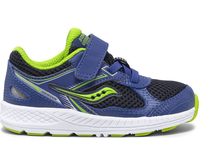 Gyerek Saucony Cohesion 14 A/C Jr. Tornacipő Kék Zöld | HU 456JPQ